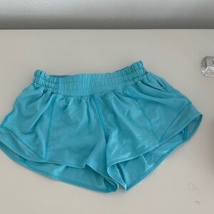 Lululemon Light Blue Women's Athletic Shorts